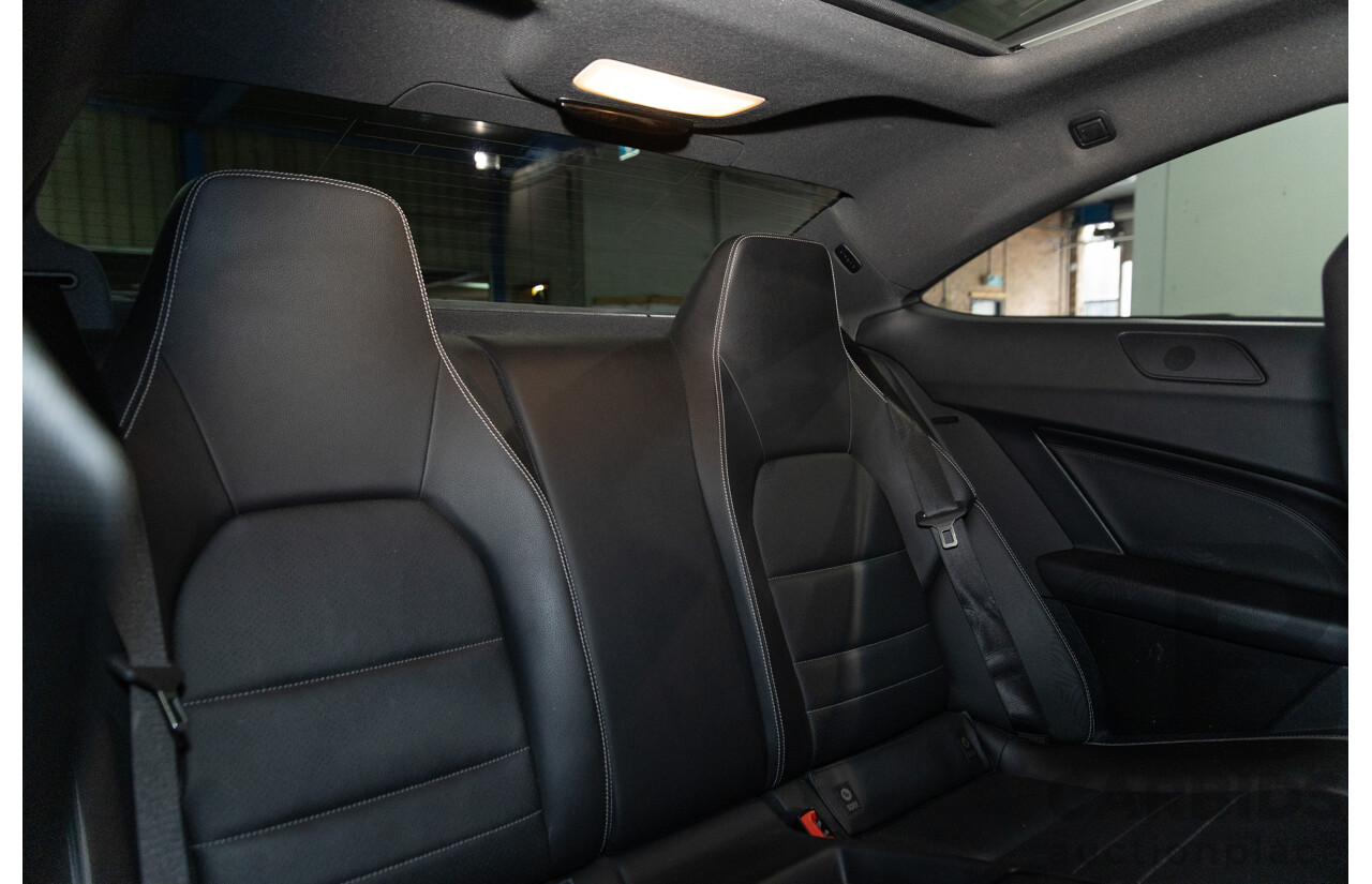 7/2015 Mercedes-Benz C180 W204 MY14 2d Coupe Palladium Silver Metallic Turbo 1.6L