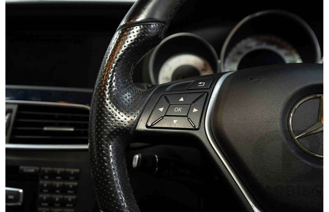 7/2015 Mercedes-Benz C180 W204 MY14 2d Coupe Palladium Silver Metallic Turbo 1.6L