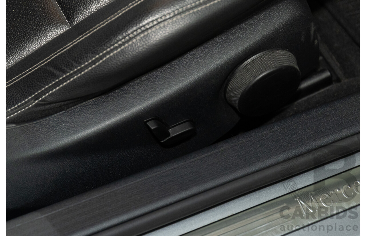 7/2015 Mercedes-Benz C180 W204 MY14 2d Coupe Palladium Silver Metallic Turbo 1.6L