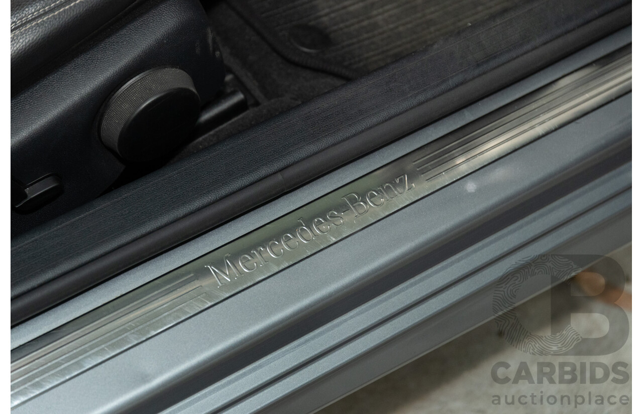 7/2015 Mercedes-Benz C180 W204 MY14 2d Coupe Palladium Silver Metallic Turbo 1.6L