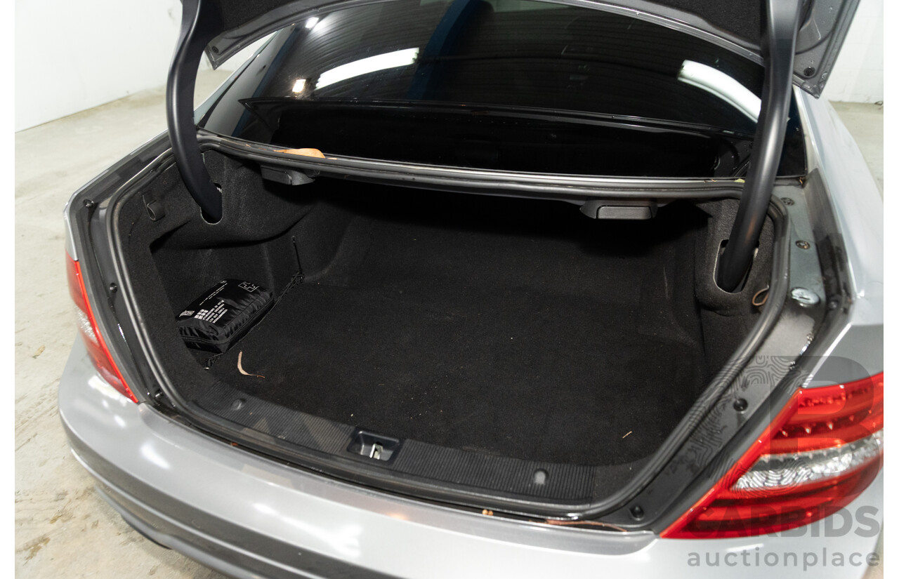 7/2015 Mercedes-Benz C180 W204 MY14 2d Coupe Palladium Silver Metallic Turbo 1.6L