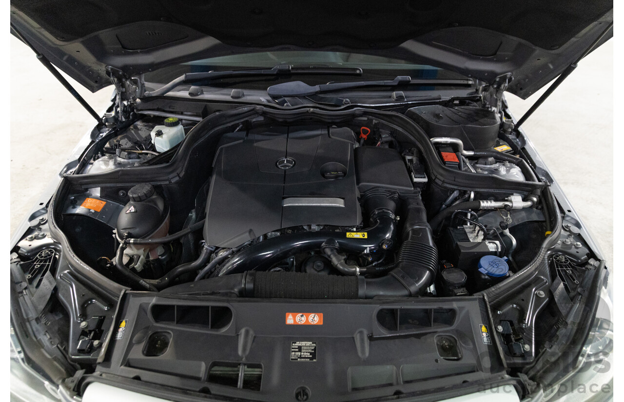 7/2015 Mercedes-Benz C180 W204 MY14 2d Coupe Palladium Silver Metallic Turbo 1.6L