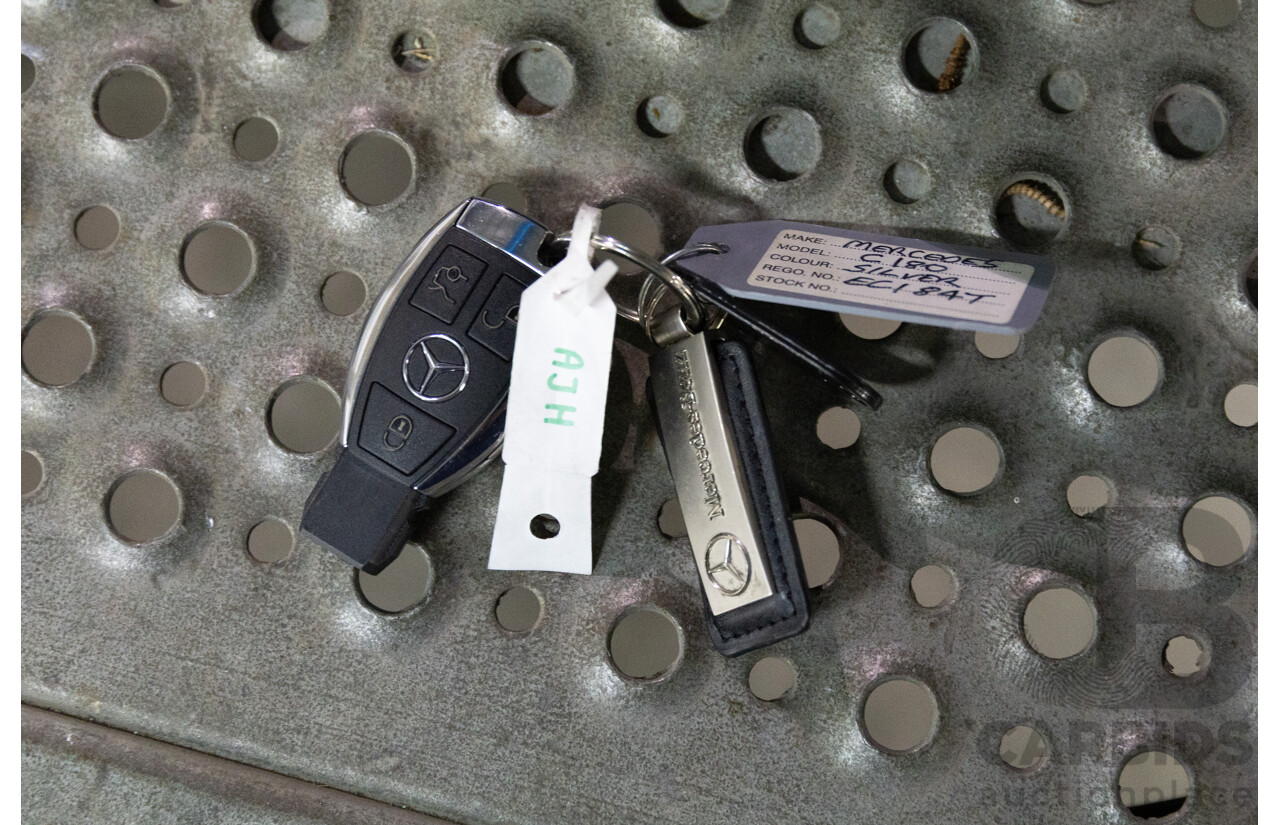 7/2015 Mercedes-Benz C180 W204 MY14 2d Coupe Palladium Silver Metallic Turbo 1.6L