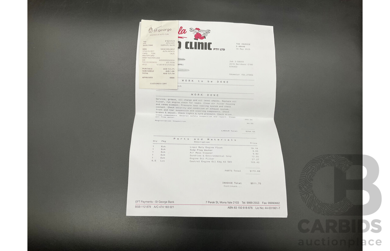 7/2015 Mercedes-Benz C180 W204 MY14 2d Coupe Palladium Silver Metallic Turbo 1.6L