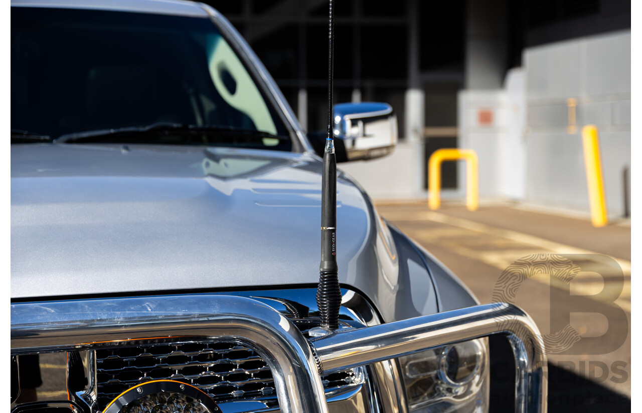 11/2017 ASV (Dodge) Ram 2500 Laramie D1 LWB (4x4) 4d Crew Cab Utility Bright Silver Metallic Turbo Diesel Cummins 6.7L