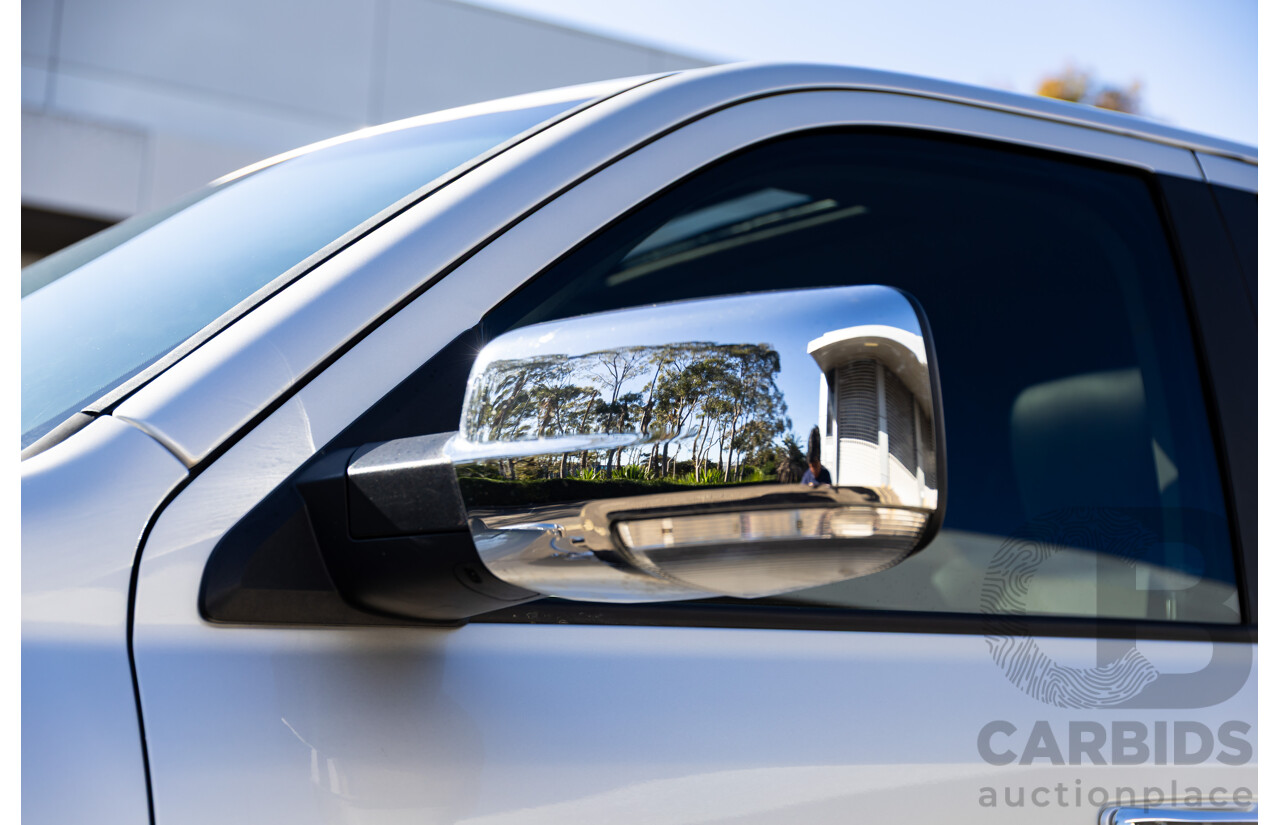 11/2017 ASV (Dodge) Ram 2500 Laramie D1 LWB (4x4) 4d Crew Cab Utility Bright Silver Metallic Turbo Diesel Cummins 6.7L