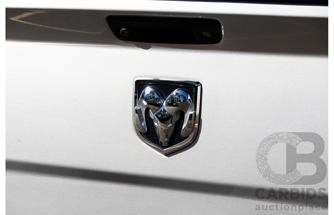 11/2017 ASV (Dodge) Ram 2500 Laramie D1 LWB (4x4) 4d Crew Cab Utility Bright Silver Metallic Turbo Diesel Cummins 6.7L