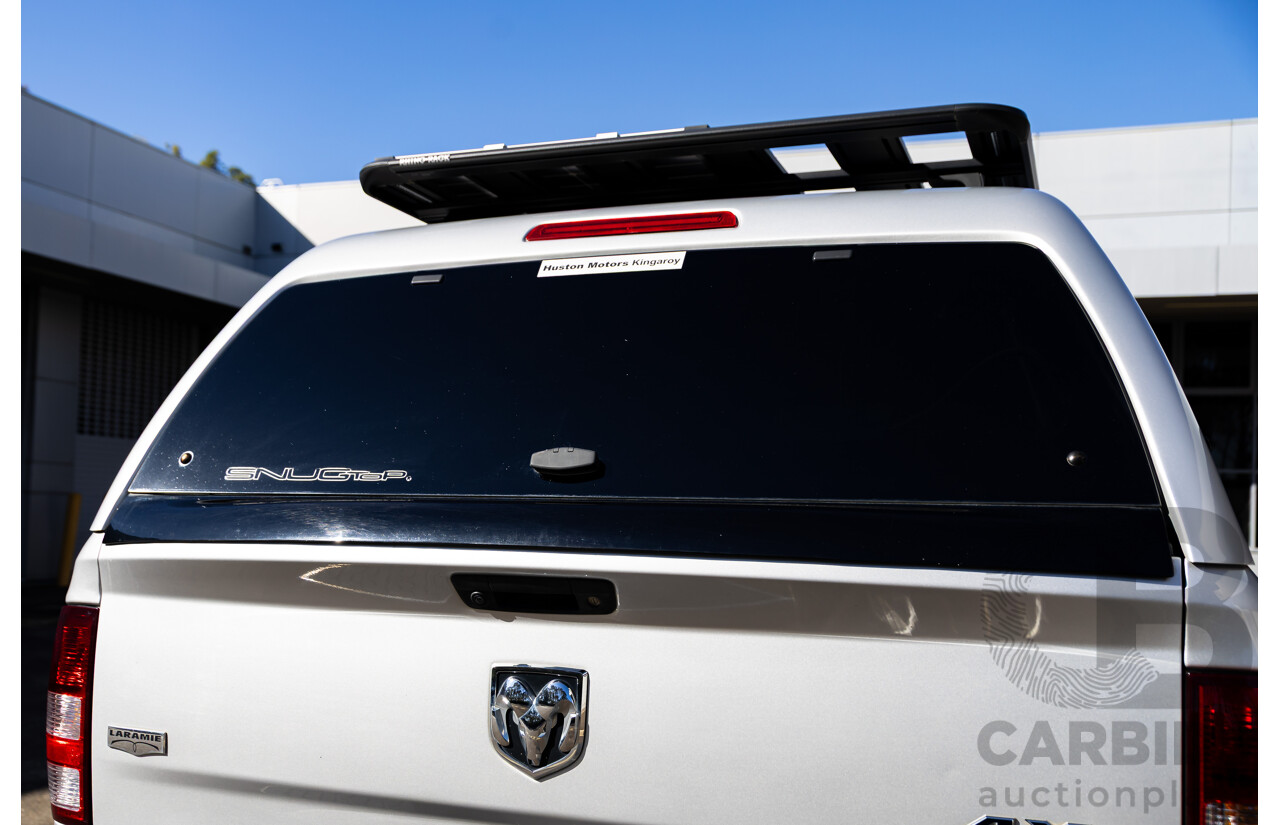 11/2017 ASV (Dodge) Ram 2500 Laramie D1 LWB (4x4) 4d Crew Cab Utility Bright Silver Metallic Turbo Diesel Cummins 6.7L