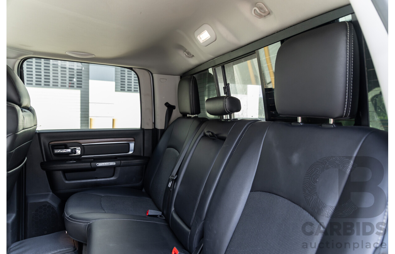 11/2017 ASV (Dodge) Ram 2500 Laramie D1 LWB (4x4) 4d Crew Cab Utility Bright Silver Metallic Turbo Diesel Cummins 6.7L