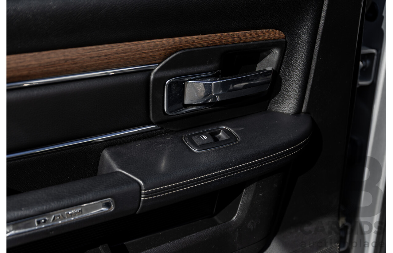 11/2017 ASV (Dodge) Ram 2500 Laramie D1 LWB (4x4) 4d Crew Cab Utility Bright Silver Metallic Turbo Diesel Cummins 6.7L