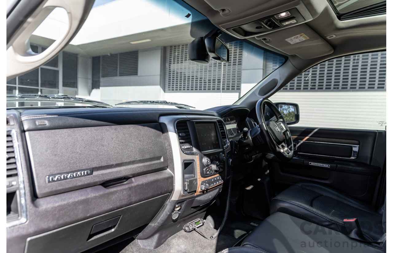 11/2017 ASV (Dodge) Ram 2500 Laramie D1 LWB (4x4) 4d Crew Cab Utility Bright Silver Metallic Turbo Diesel Cummins 6.7L
