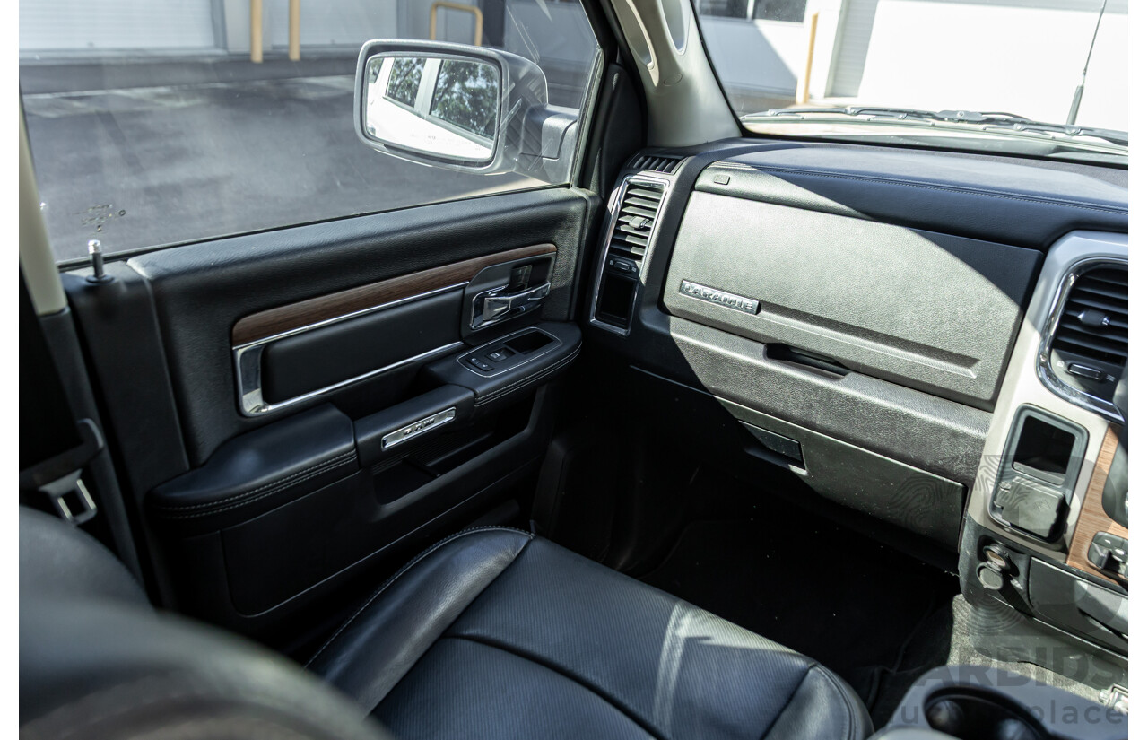 11/2017 ASV (Dodge) Ram 2500 Laramie D1 LWB (4x4) 4d Crew Cab Utility Bright Silver Metallic Turbo Diesel Cummins 6.7L