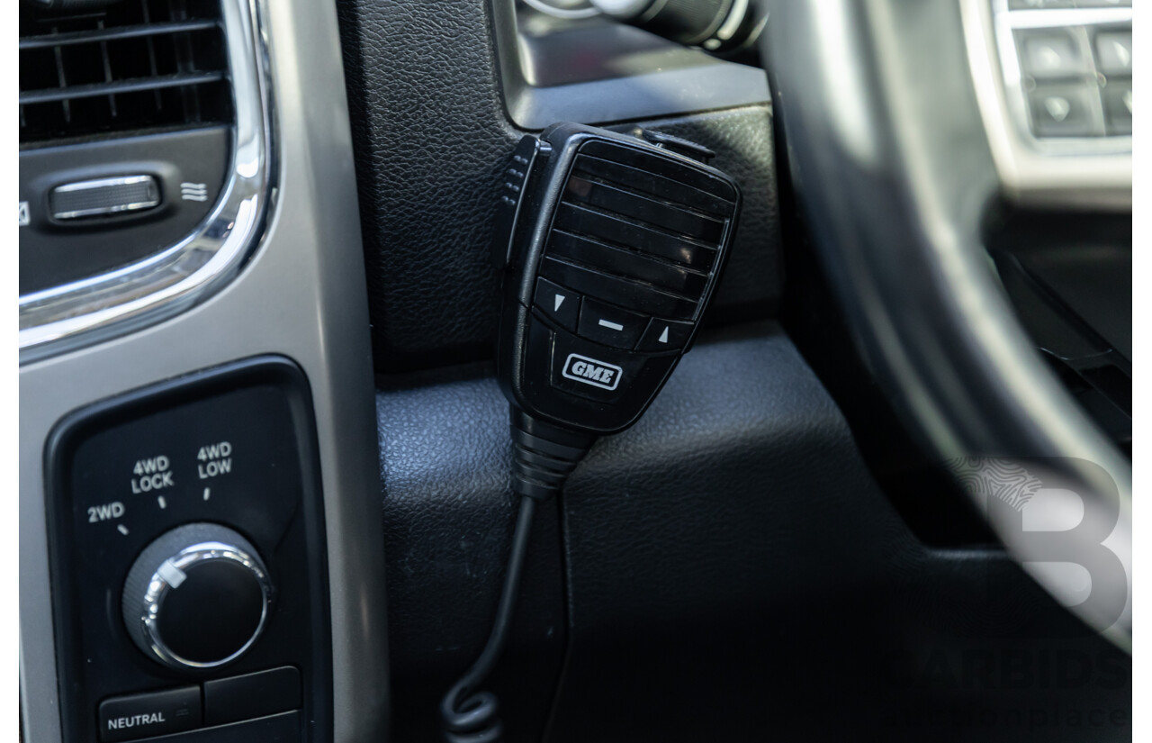 11/2017 ASV (Dodge) Ram 2500 Laramie D1 LWB (4x4) 4d Crew Cab Utility Bright Silver Metallic Turbo Diesel Cummins 6.7L