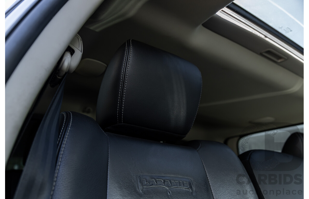 11/2017 ASV (Dodge) Ram 2500 Laramie D1 LWB (4x4) 4d Crew Cab Utility Bright Silver Metallic Turbo Diesel Cummins 6.7L