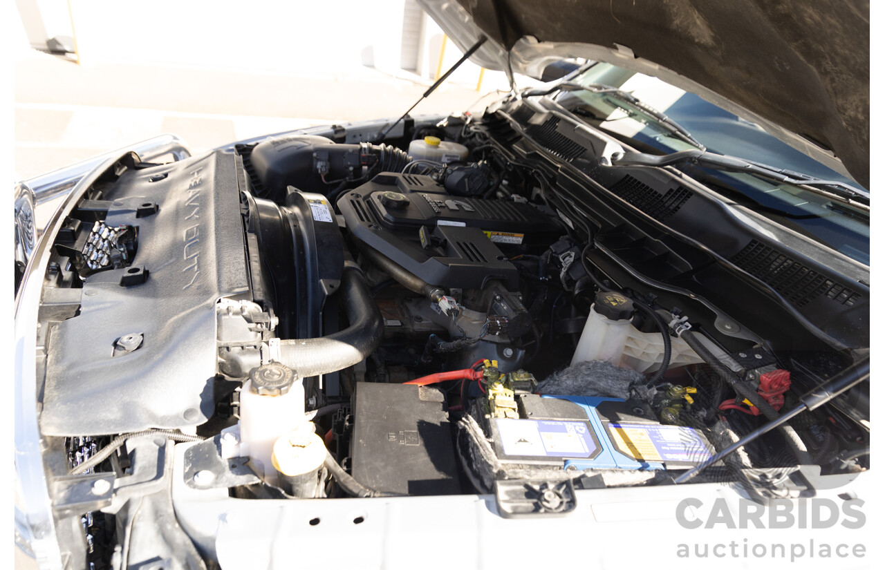 11/2017 ASV (Dodge) Ram 2500 Laramie D1 LWB (4x4) 4d Crew Cab Utility Bright Silver Metallic Turbo Diesel Cummins 6.7L