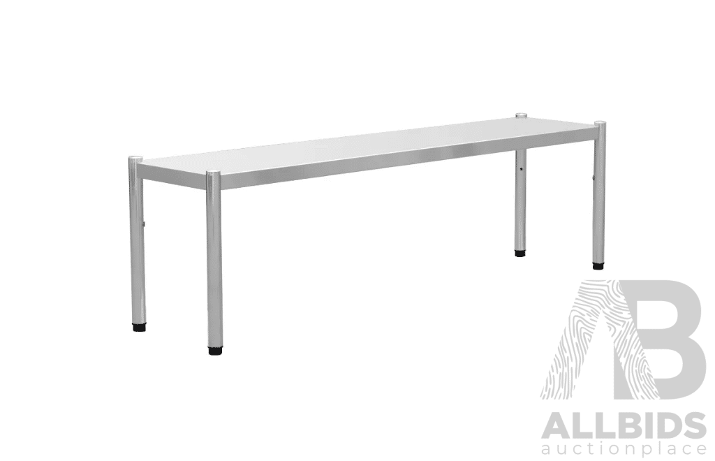 Stainless Steel Over Shelves and Wall Shelf + 2 Brackets - Lot of 3