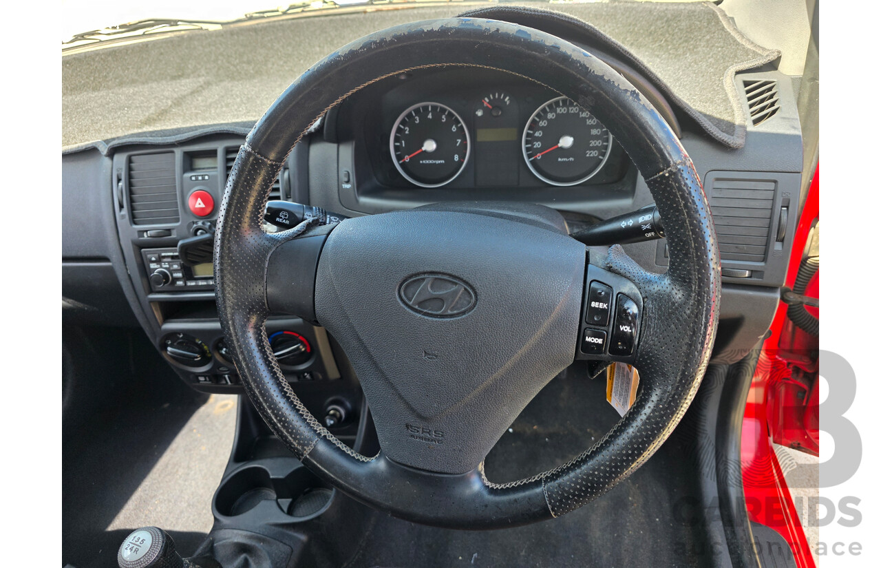 4/2006 Hyundai Getz 1.6 TB UPGRADE 5d Hatchback Red 1.6L