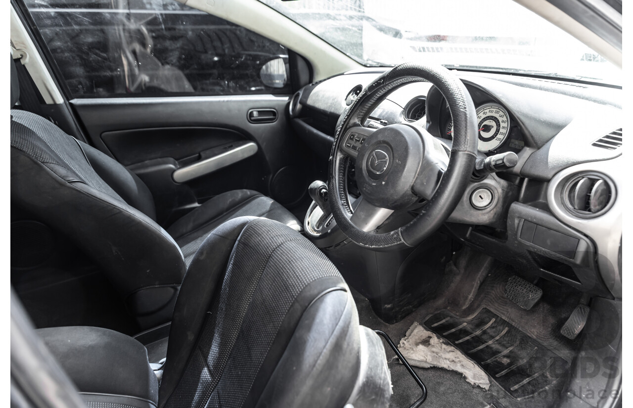 3/2008 Mazda Mazda2 Genki DE 5d Hatchback Brilliant Black 1.5L