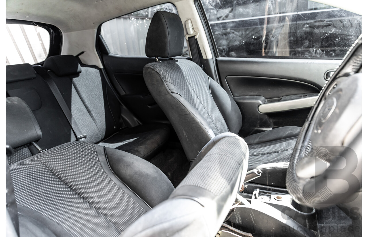 3/2008 Mazda Mazda2 Genki DE 5d Hatchback Brilliant Black 1.5L