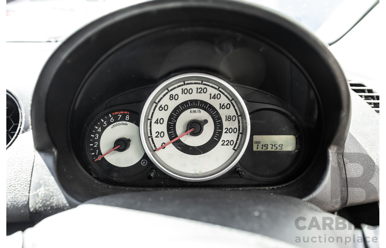 3/2008 Mazda Mazda2 Genki DE 5d Hatchback Brilliant Black 1.5L