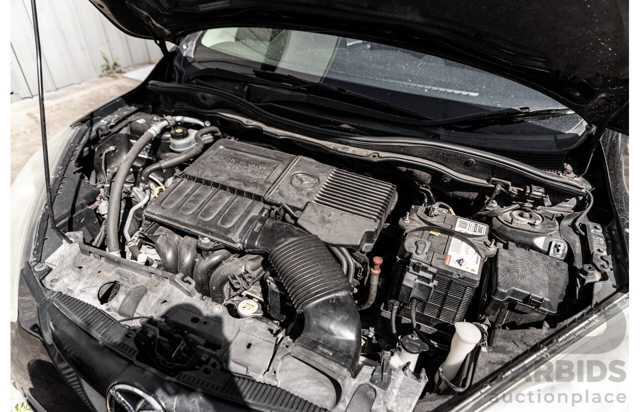 3/2008 Mazda Mazda2 Genki DE 5d Hatchback Brilliant Black 1.5L