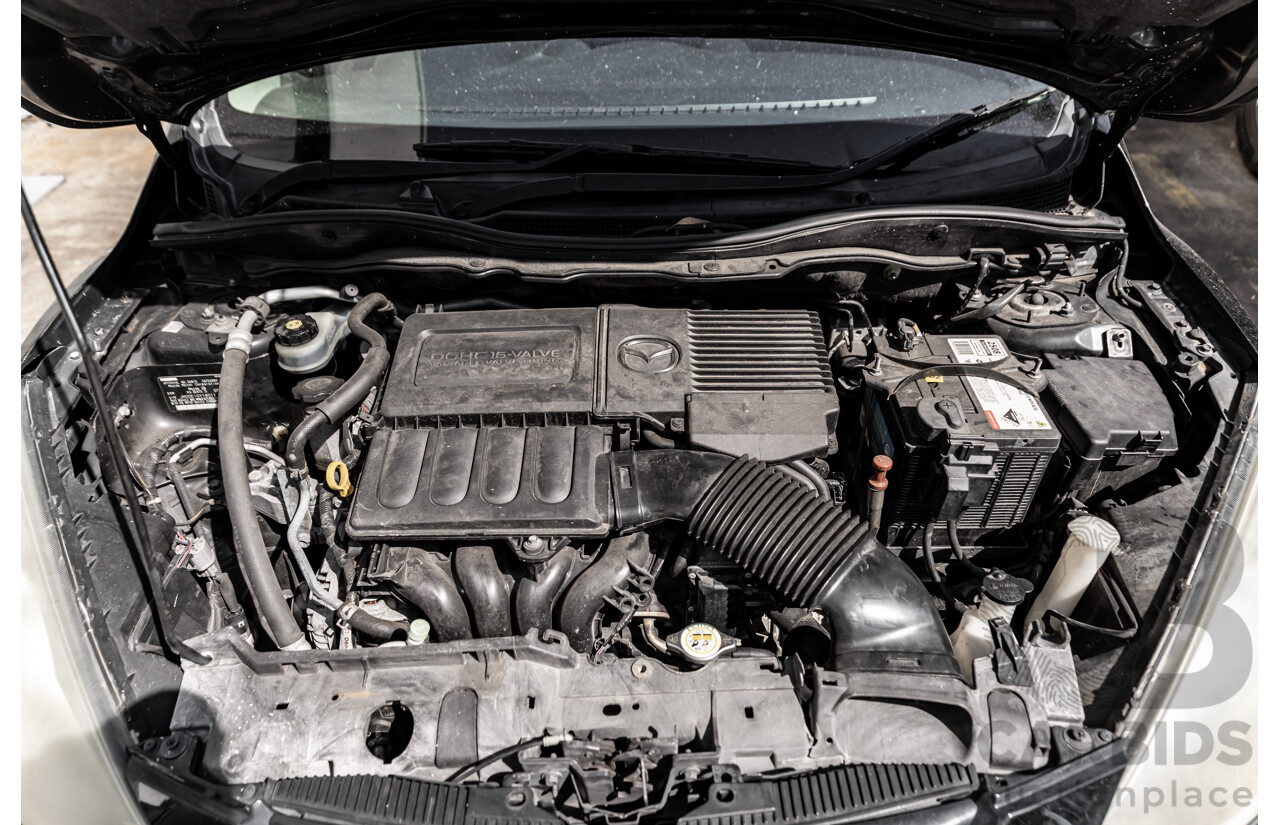 3/2008 Mazda Mazda2 Genki DE 5d Hatchback Brilliant Black 1.5L