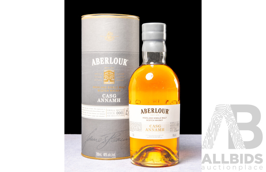Aberlour Highland Single Malt Scotch Whiskey in Presentation Tube