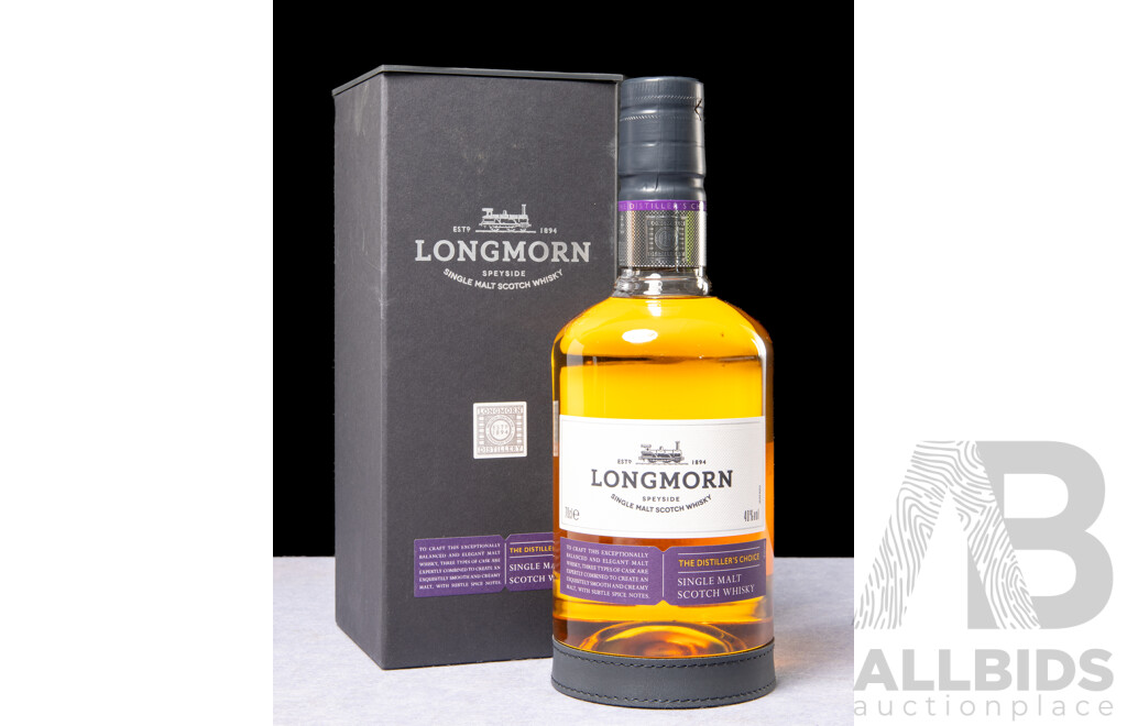 Longmorn Speyside Single Malt Scotch Whiskey in Presentation Box