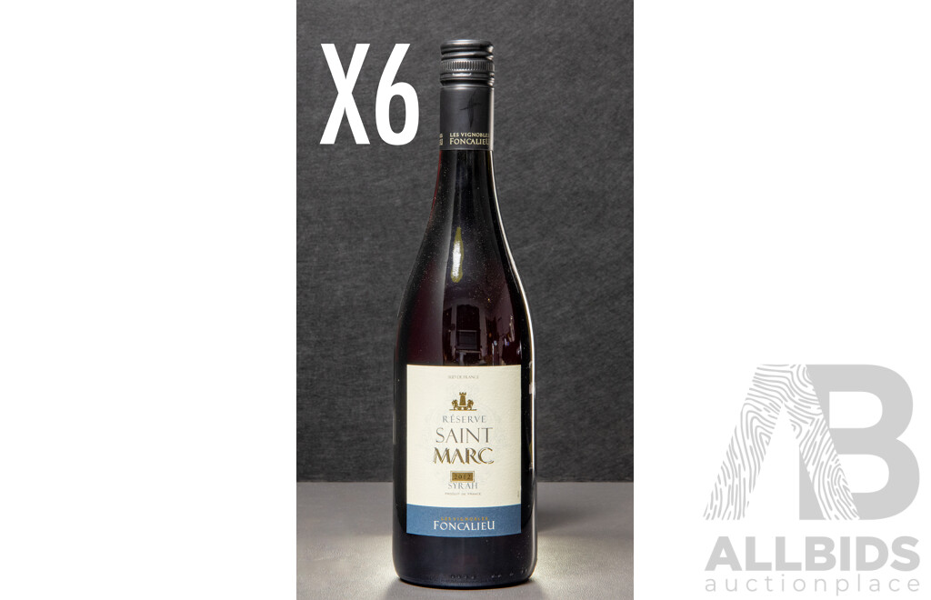 Half Dozen Sain Marc Reserve Syrah Vintage 2012 (6)