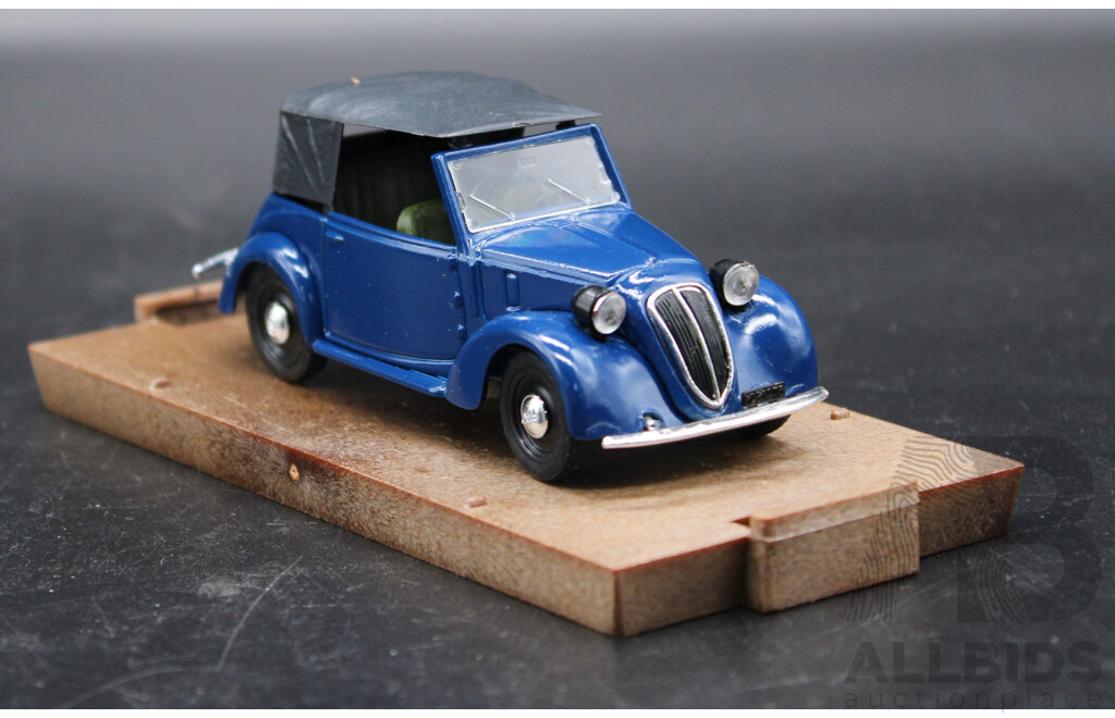 Brumm Diecast Model Car Fiat 508C Cabriolet 1100 1937