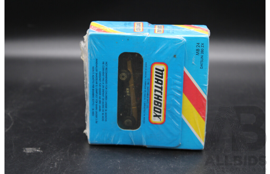 Matchbox MB31 Mazda RX7 & MB24 Datsun 280ZX Diecast Model Car ( Sealed ) - Lot of 2