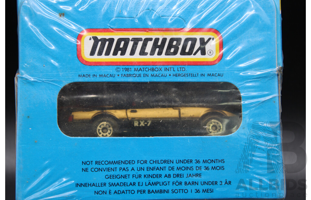 Matchbox MB31 Mazda RX7 & MB24 Datsun 280ZX Diecast Model Car ( Sealed ) - Lot of 2