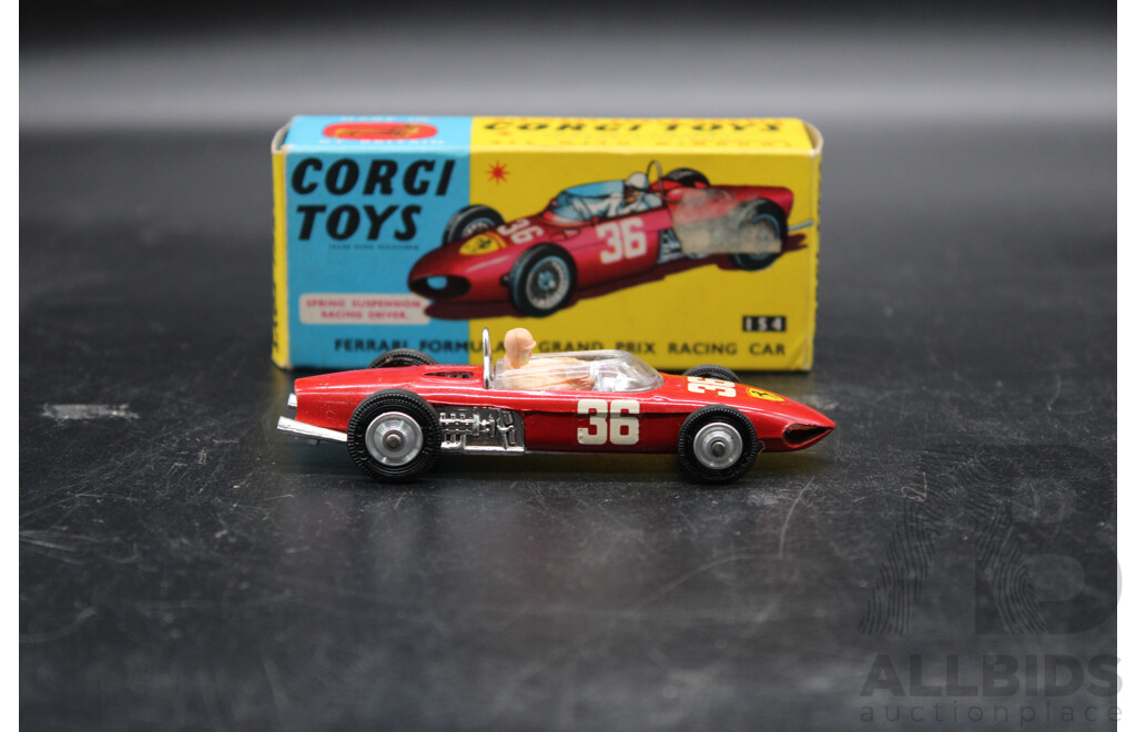 CORGI TOYS 154  Ferrari Formula 1 Grand Prix Racing Car