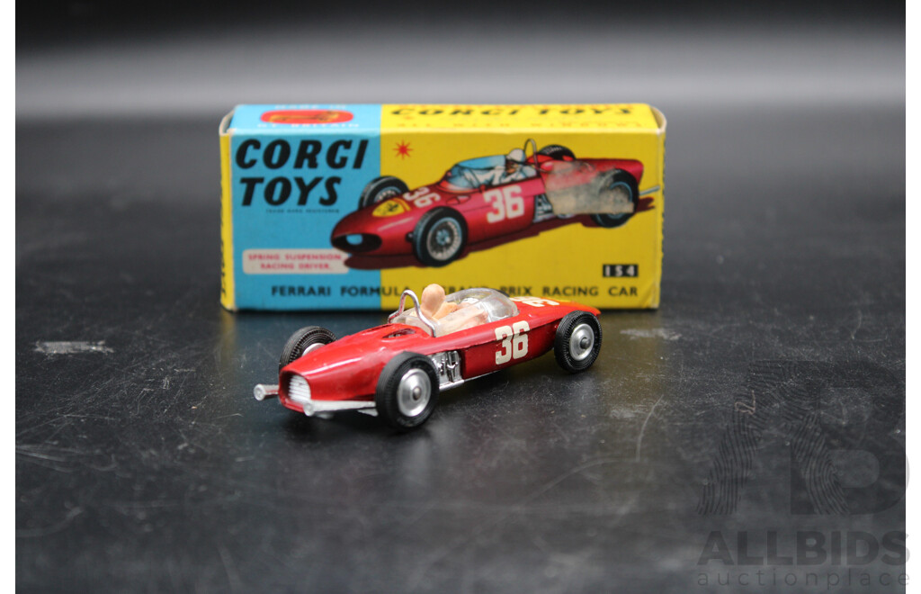 CORGI TOYS 154  Ferrari Formula 1 Grand Prix Racing Car