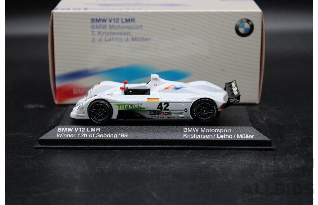 BMW V12 LMR Winner 12h of Sebring '99 Model Car