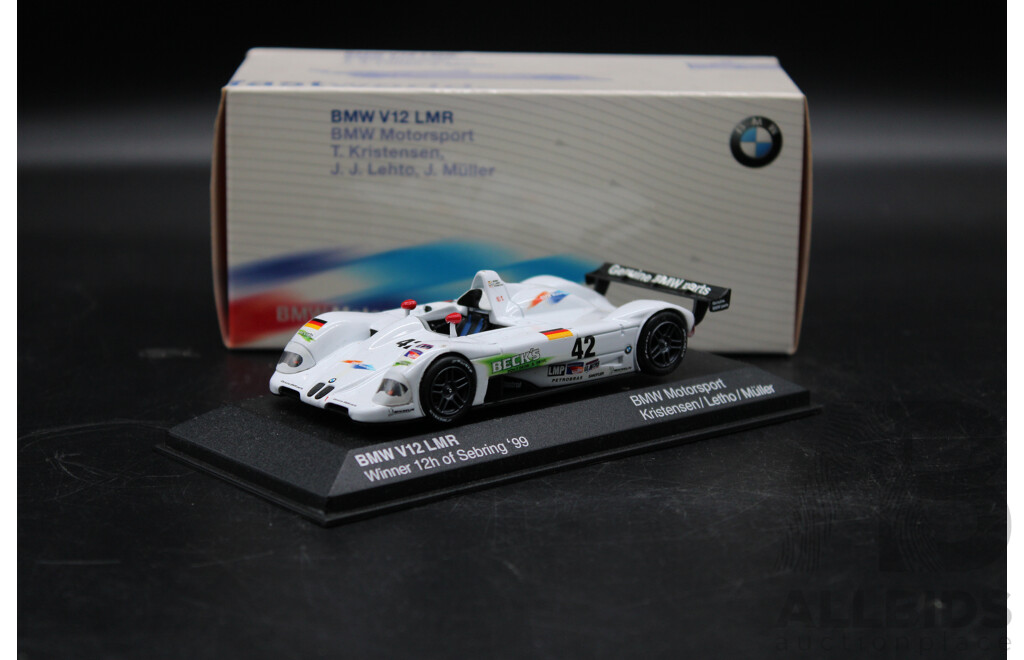 BMW V12 LMR Winner 12h of Sebring '99 Model Car