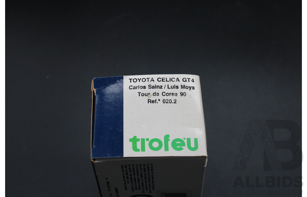 Trofeu TOYOTA Celica GT4 Carlos Salnz /Luis Moya 1:43 Model Car