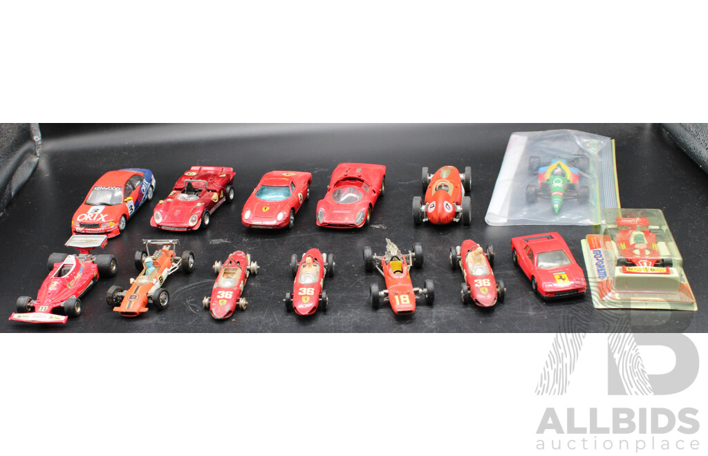Collection of Racing Diecast Cars