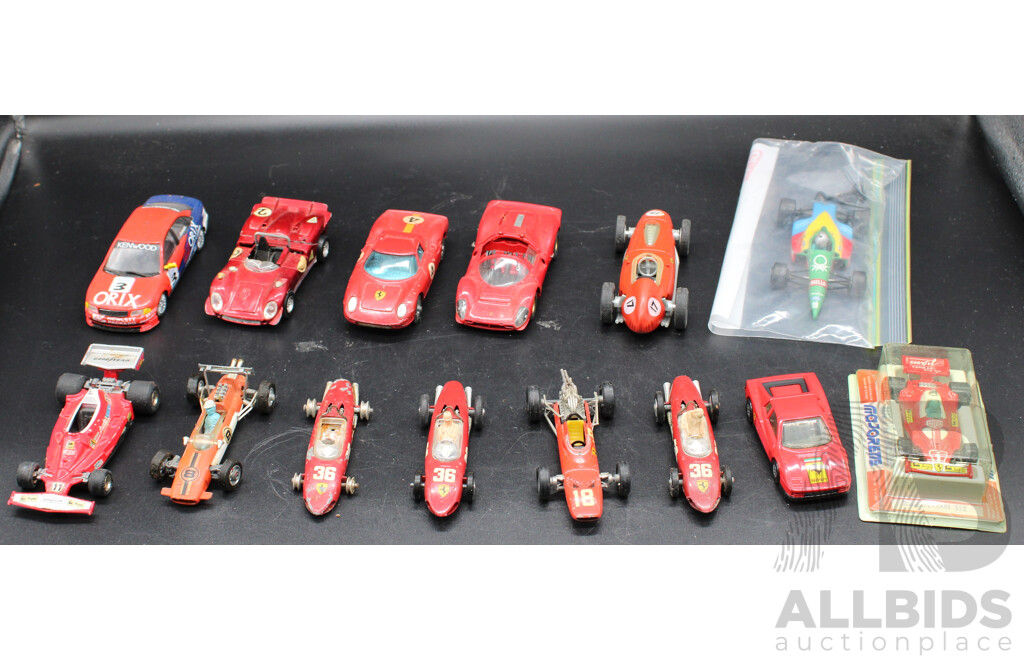 Collection of Racing Diecast Cars