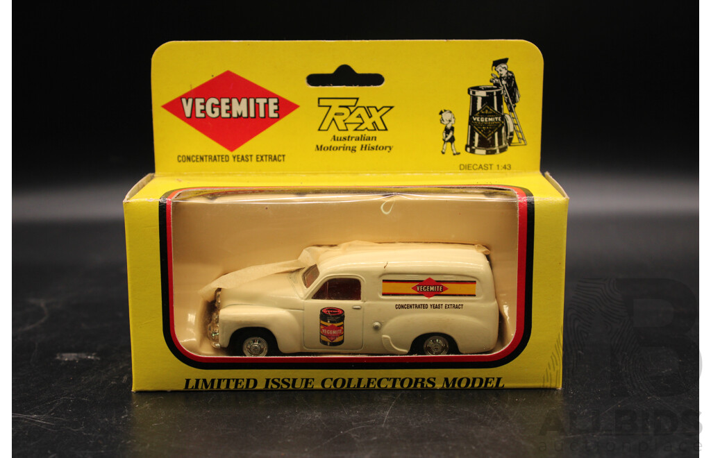 TRAX X Vegemite 1:43 Diecast Car Limited Issue - FJ Holden Van