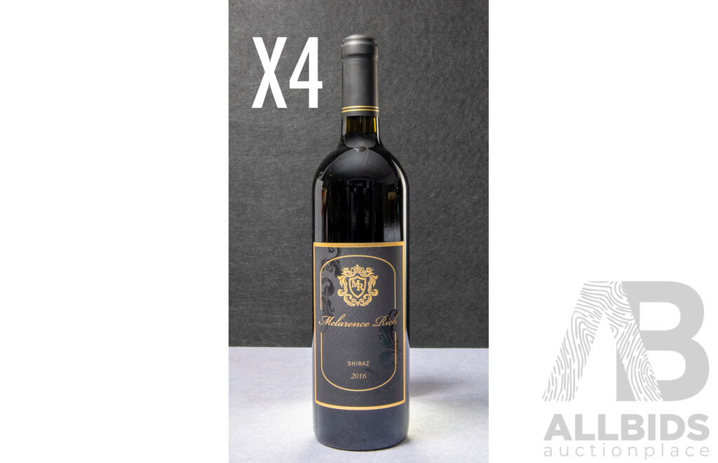 Lot of Four Mclarence Rich Shiraz, 2016