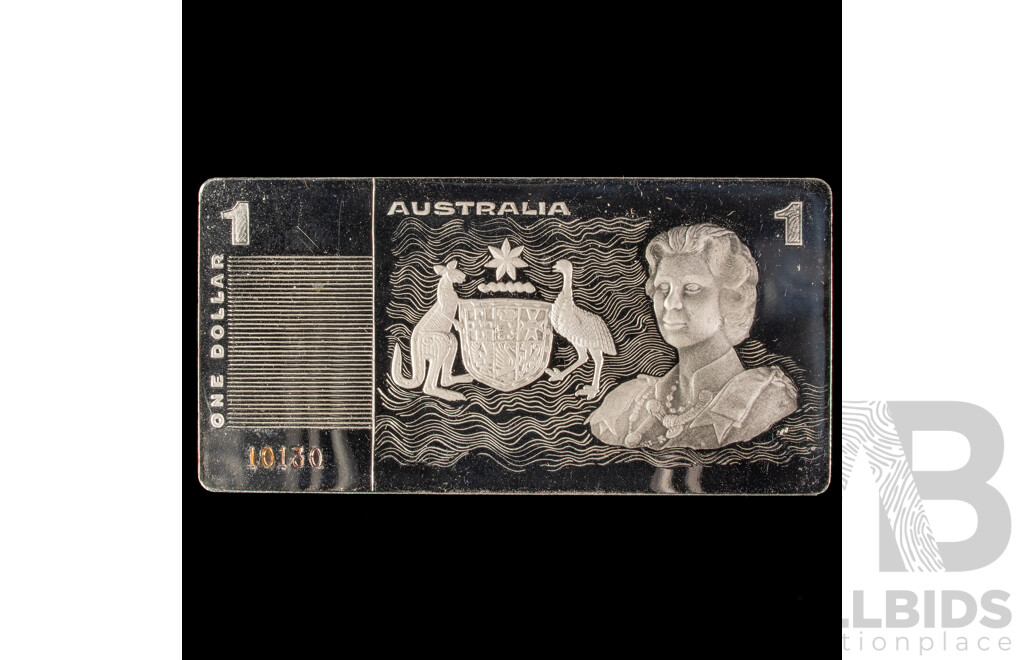 Australian 1990 Master Pieces in Silver. Total 76 Grams Sterling Silver.