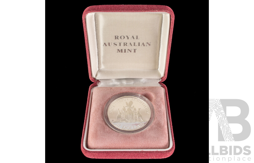 Australian RAM 1992 PROOF Silver $10 Coin.