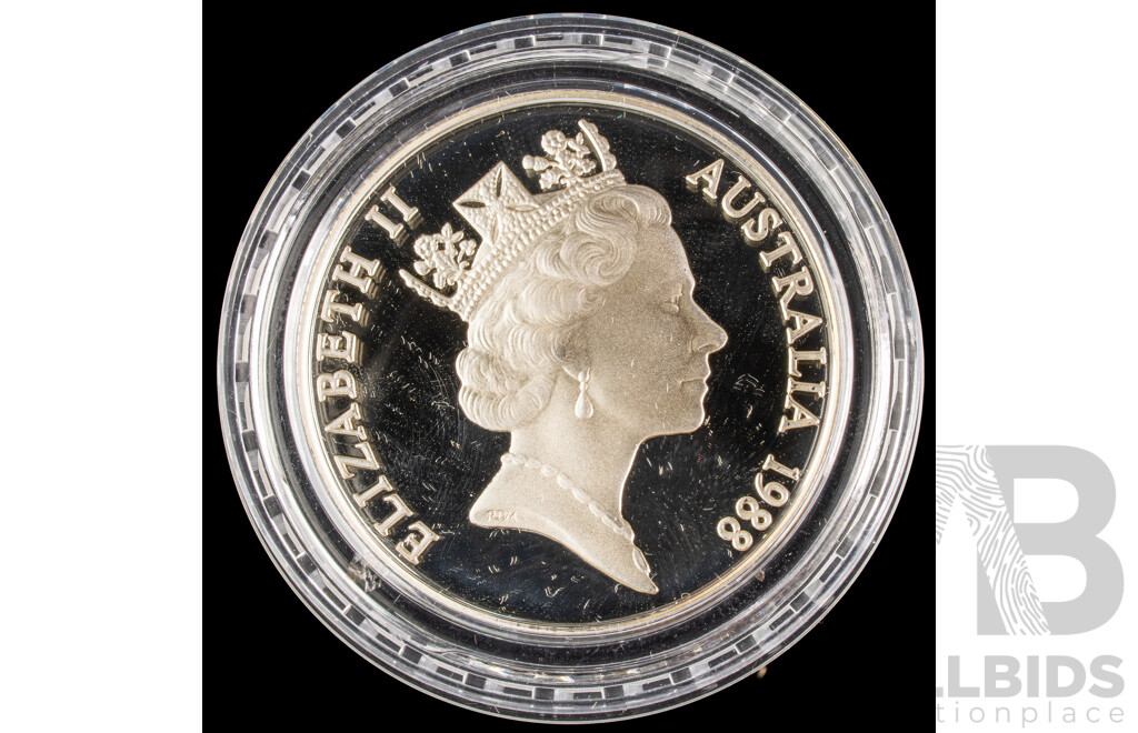 Australian 1988 $10 Silver PROOF Coin, Australia Bi Centennial.