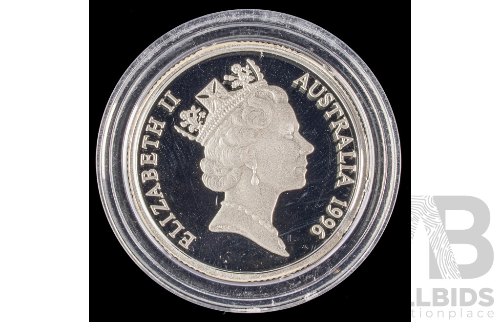 Australian 1996 $1 Silver PROOF Coin. Henry Parkes