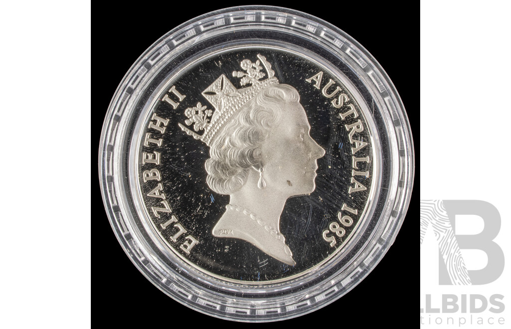 Australian 1985 $10 PROOF Silver Uncirculated Coin. State Series VIC.