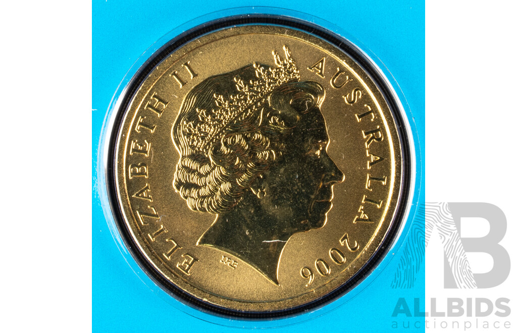 Australian 2006 Four Melbourne Commonwealth Games Carded $5 coins,UNC.