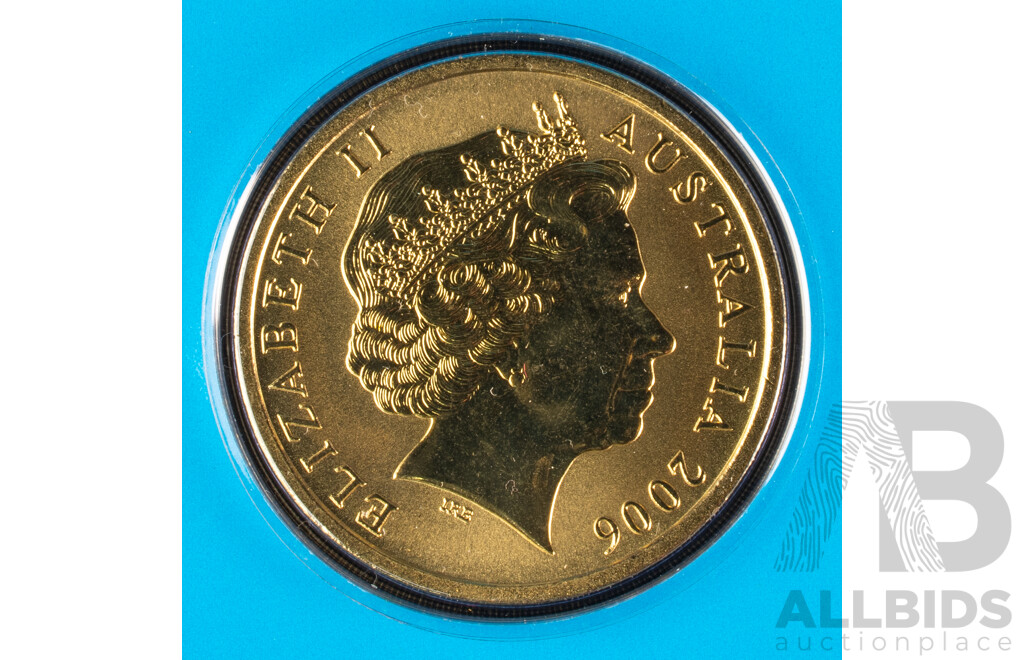 Australian 2006 Four Melbourne Commonwealth Games Carded $5 coins,UNC.