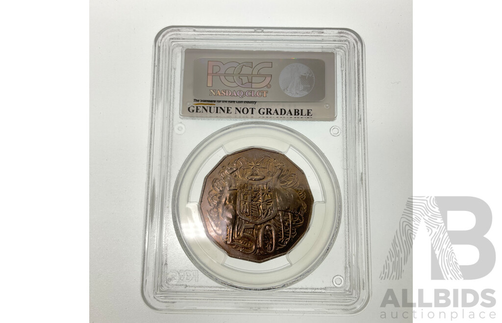 Australian 1979 RAM 50c Coin. PCGS Graded UNC.