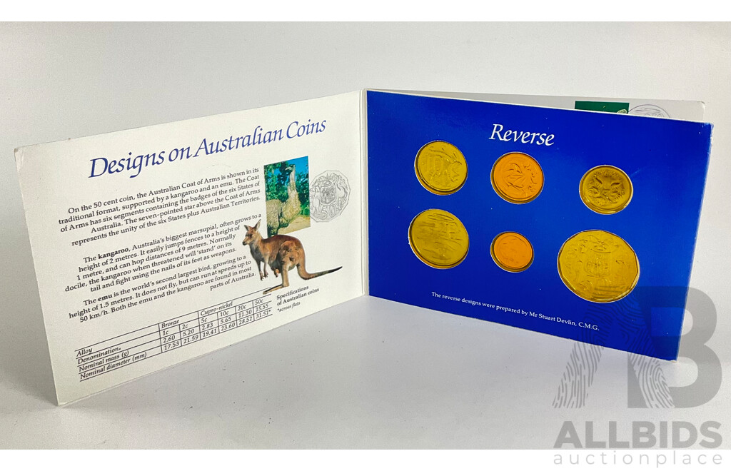 Australian 1984 Six Coin UNC Set
